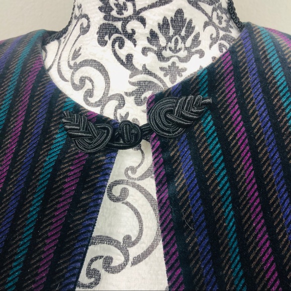 VINTAGE 1960s blazer / cape ! Size 12 - Picture 3 of 5